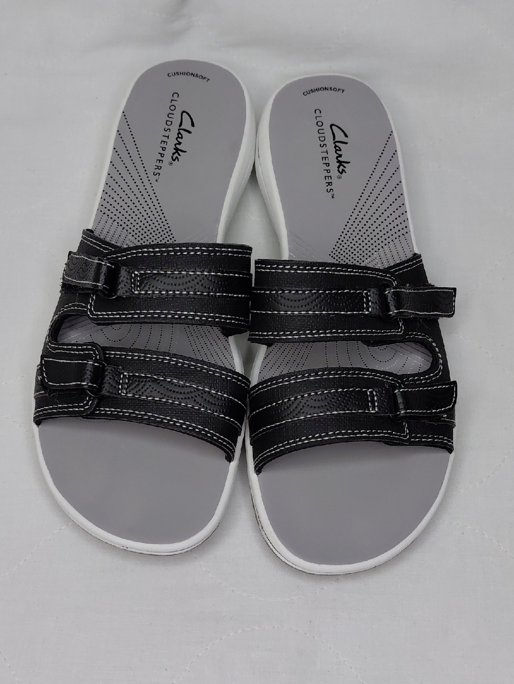 Clarks Cloudsteppers Breeze Piper Sandal Women’s Size 8M Black